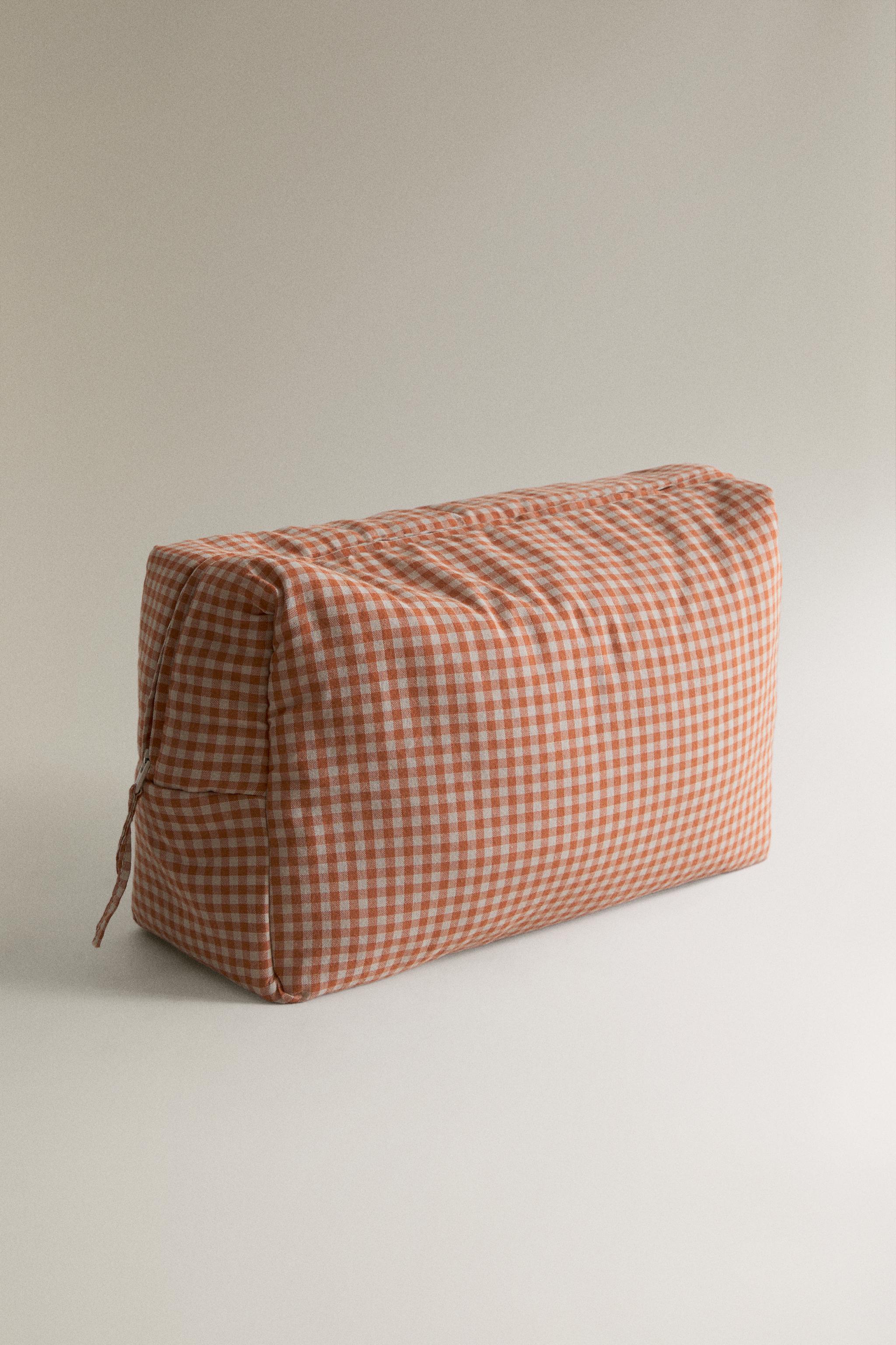 TROUSSE DE TOILETTE BÉBÉ COTON VICHY